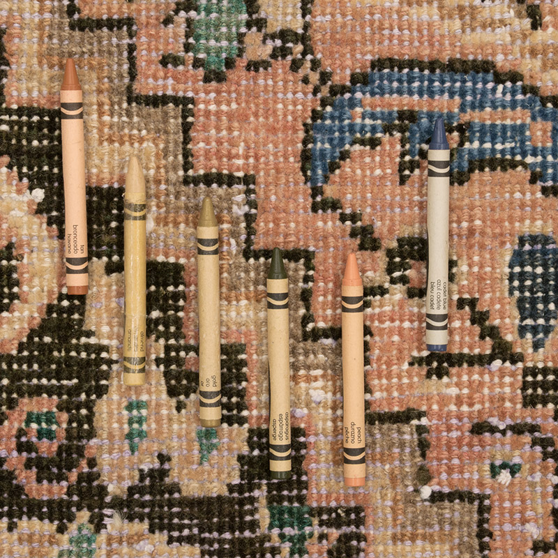 Alfombra Oriental Vintage Anudada a Mano - 305 cm x 386 cm - K0084163