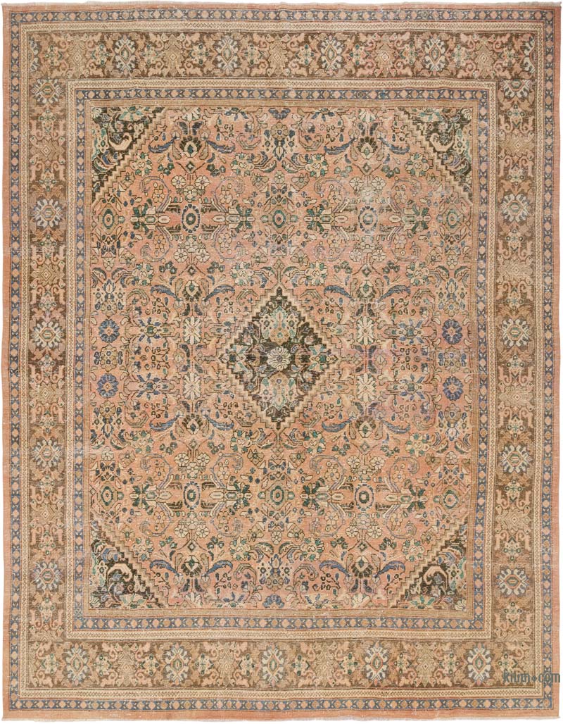 Alfombra Oriental Vintage Anudada a Mano - 305 cm x 386 cm - K0084163