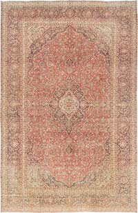 Alfombra Oriental Vintage Anudada a Mano - 285 cm x 440 cm