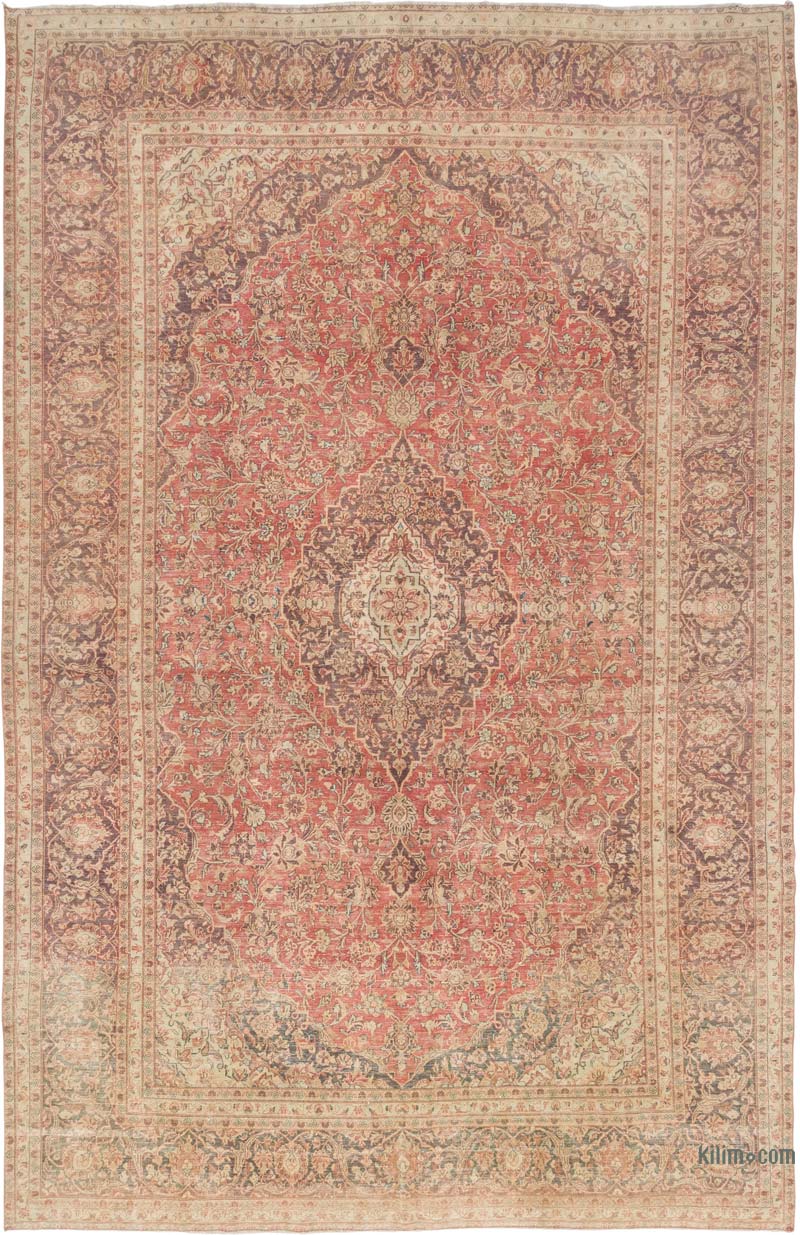 El Dokuma Vintage Halı - 285 cm x 440 cm - K0084165