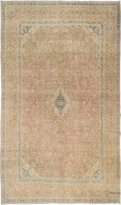 Alfombra Oriental Vintage Anudada a Mano - 288 cm x 483 cm
