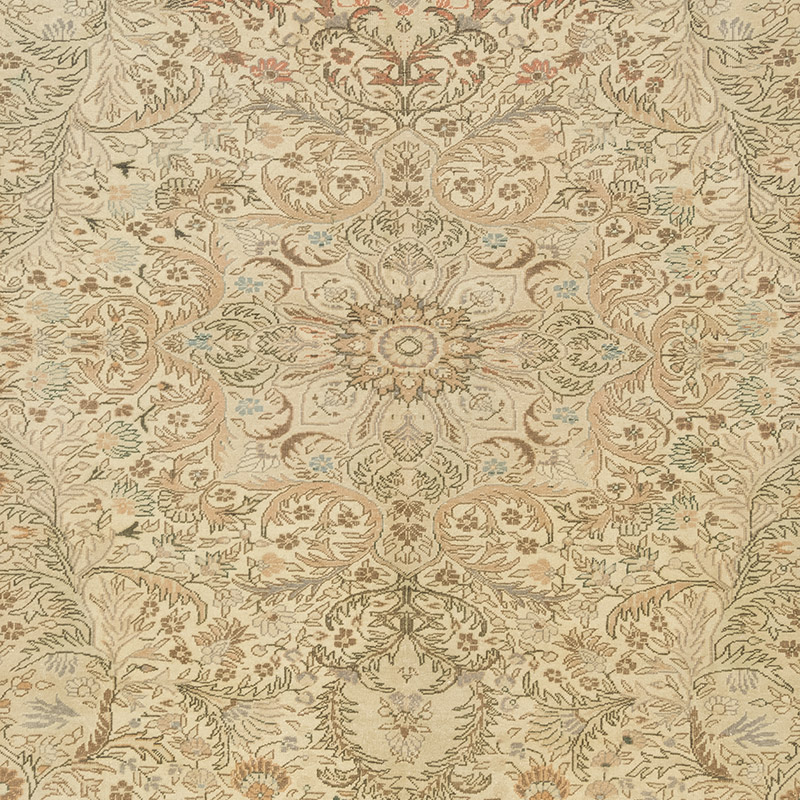 El Dokuma Vintage Halı - 200 cm x 307 cm - K0084169