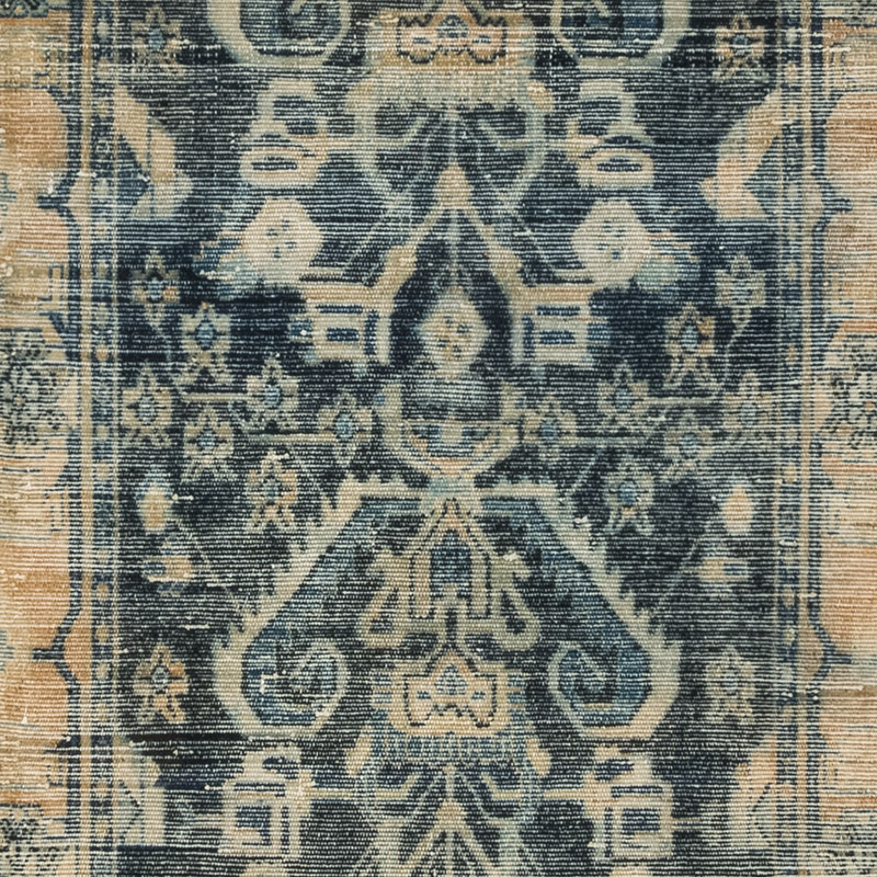 Vintage Oriental Hand-Knotted Runner - 3' 11" x 15' 9" (47" x 189") - K0084170