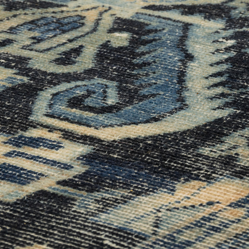 Vintage Oriental Hand-Knotted Runner - 3' 11" x 15' 9" (47" x 189") - K0084170