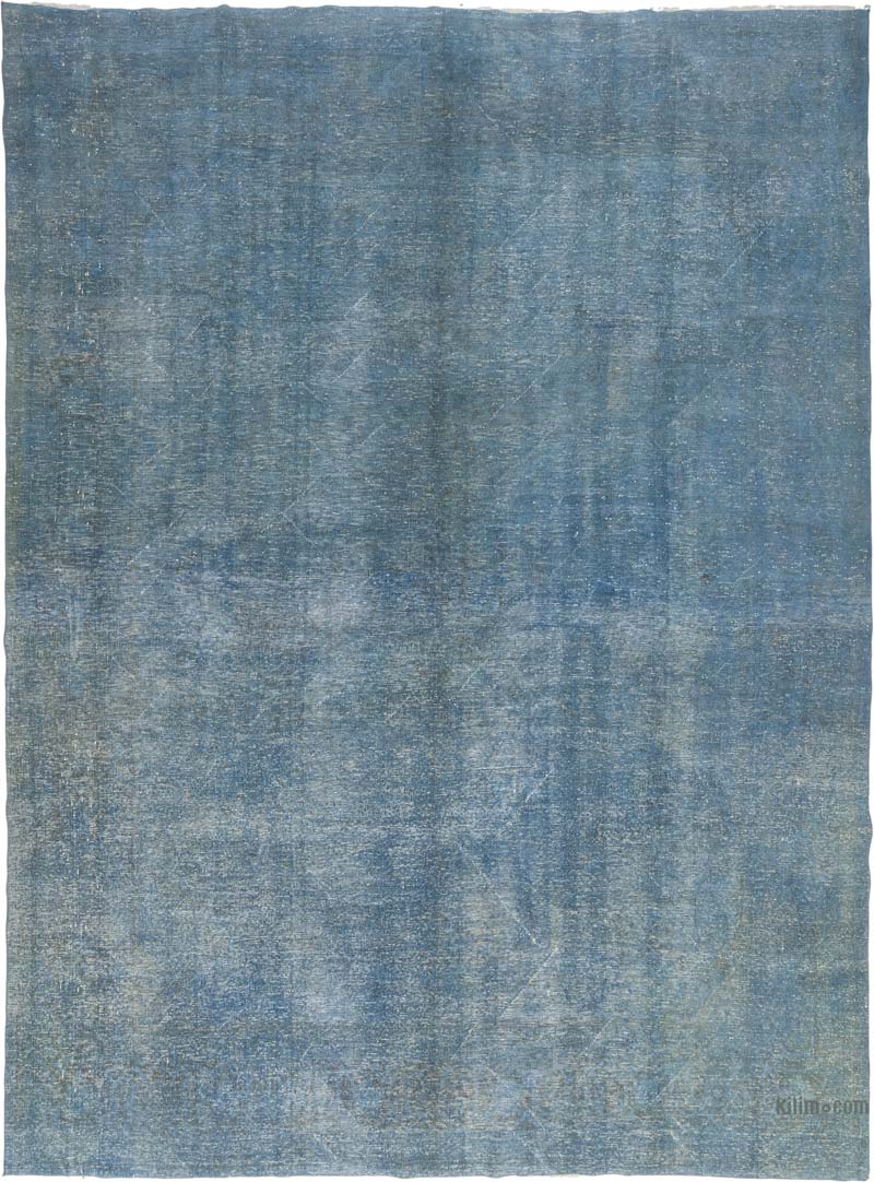Alfombra Oriental Vintage Teñida a Mano Sobretintada - 295 cm x 397 cm - K0084173