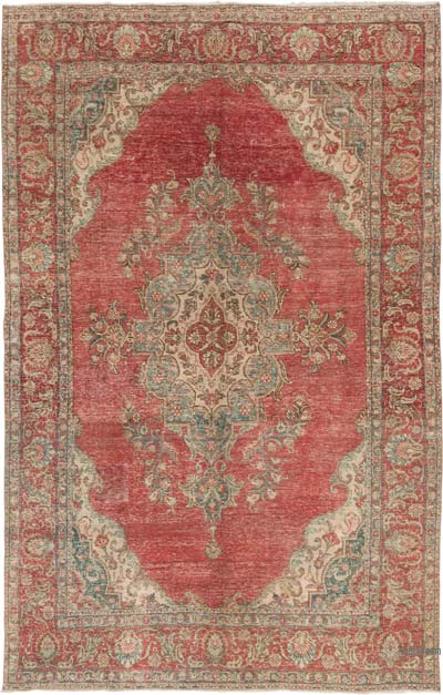 El Dokuma Vintage Halı - 217 cm x 335 cm