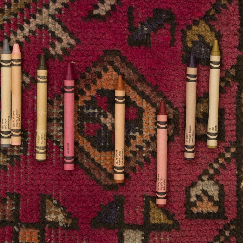 Vintage El Dokuma Yolluk - 100 cm x 400 cm - K0084175