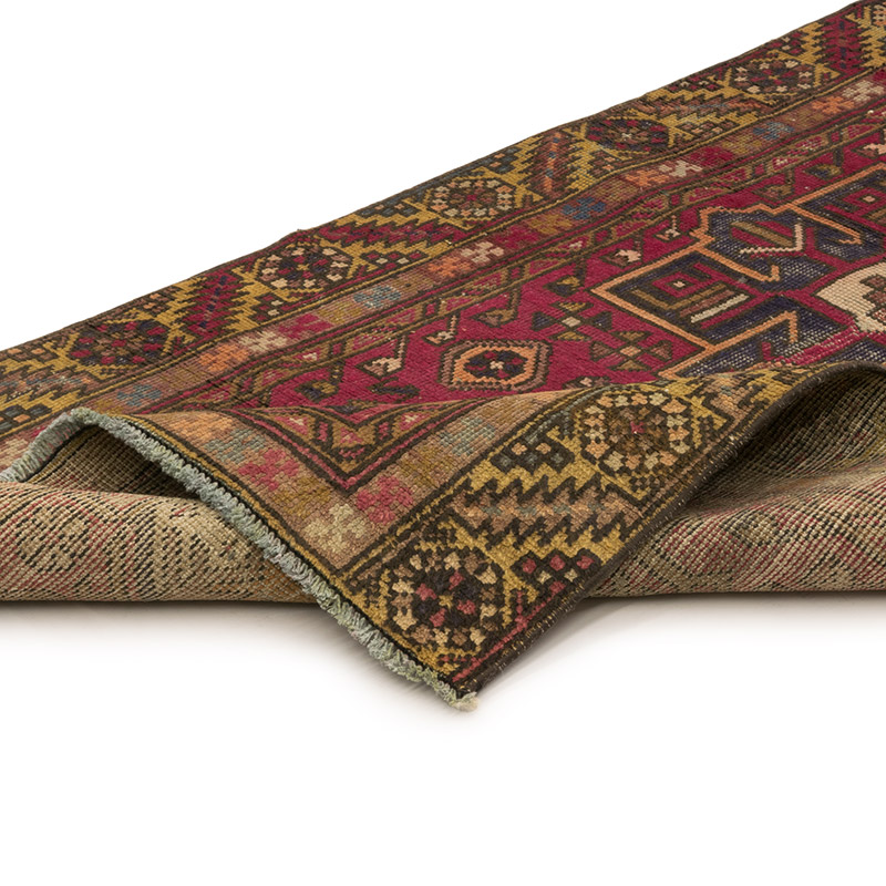Vintage El Dokuma Yolluk - 100 cm x 400 cm - K0084175