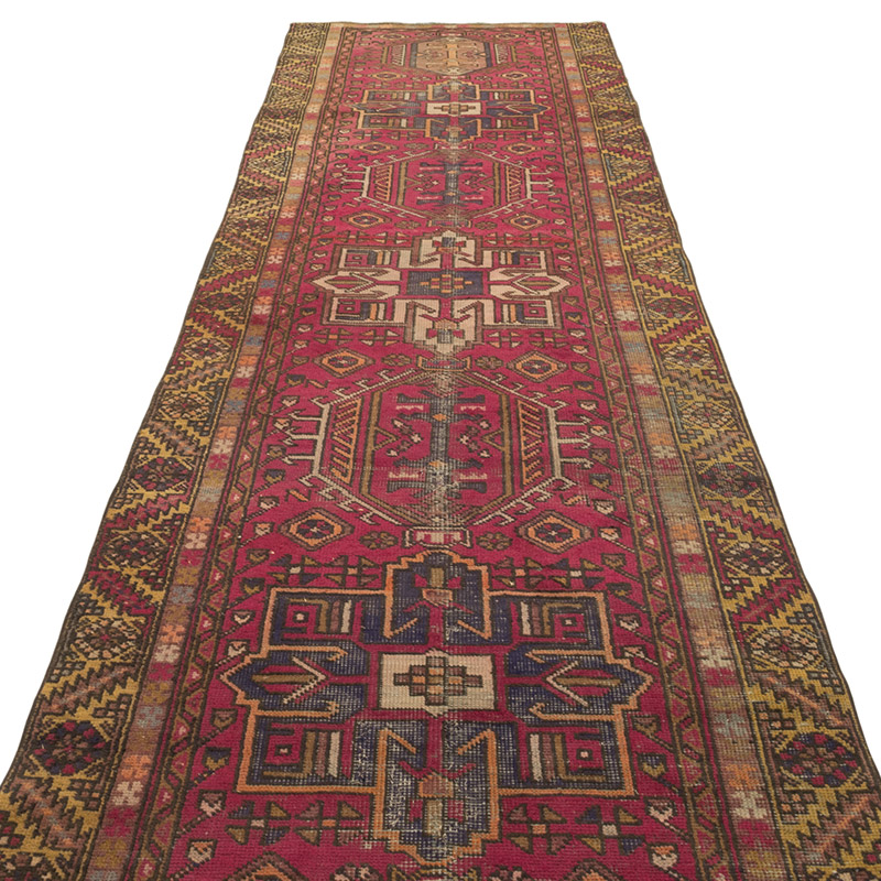 Vintage El Dokuma Yolluk - 100 cm x 400 cm - K0084175