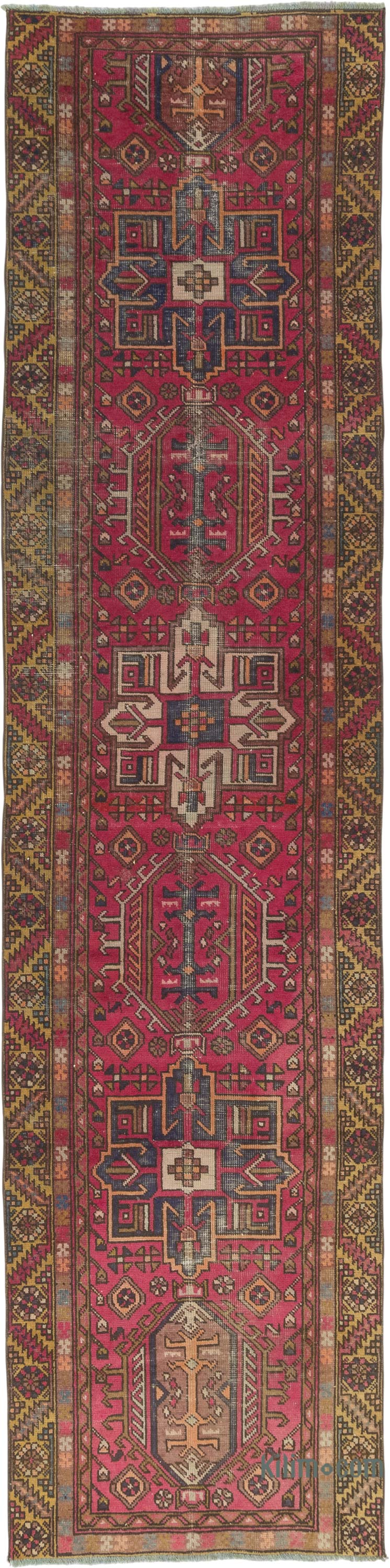 Vintage El Dokuma Yolluk - 100 cm x 400 cm - K0084175