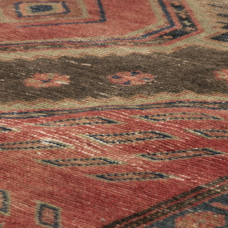 Vintage Turkish Hand-Knotted Rug - 4' 11" x 10' 3" (59" x 123") - K0084176