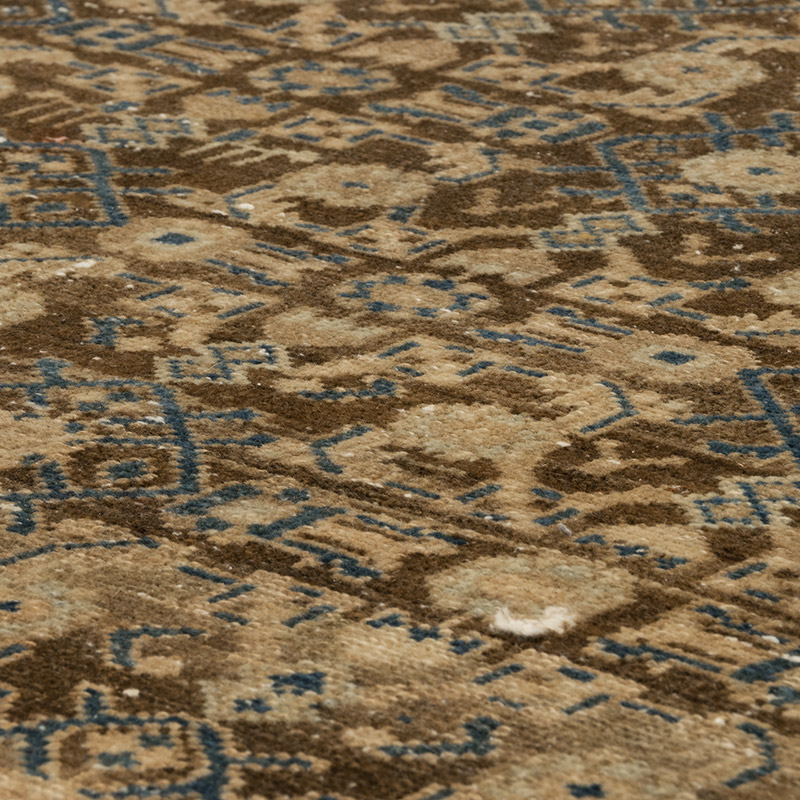 Vintage Oriental Hand-Knotted Runner - 3' 9" x 13' 4" (45" x 160") - K0084179