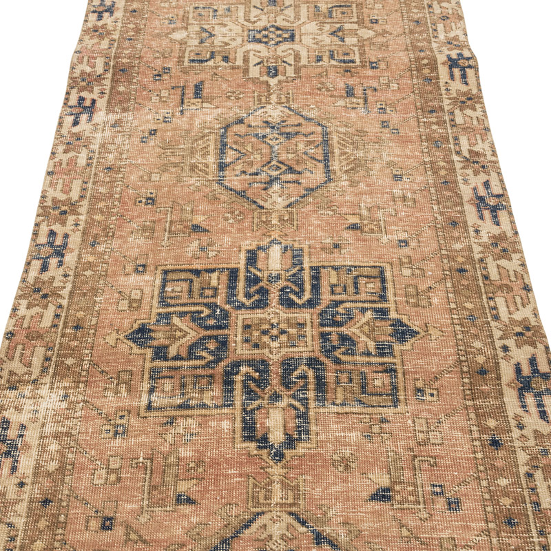Corredora Anudada a Mano Oriental Vintage - 85 cm x 315 cm - K0084182