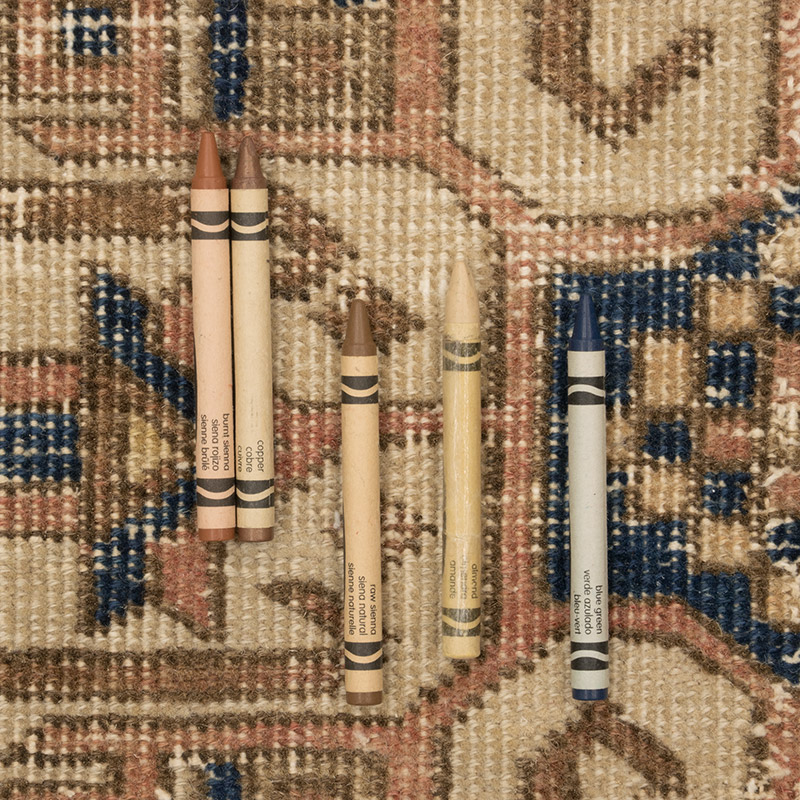 Corredora Anudada a Mano Oriental Vintage - 85 cm x 315 cm - K0084182