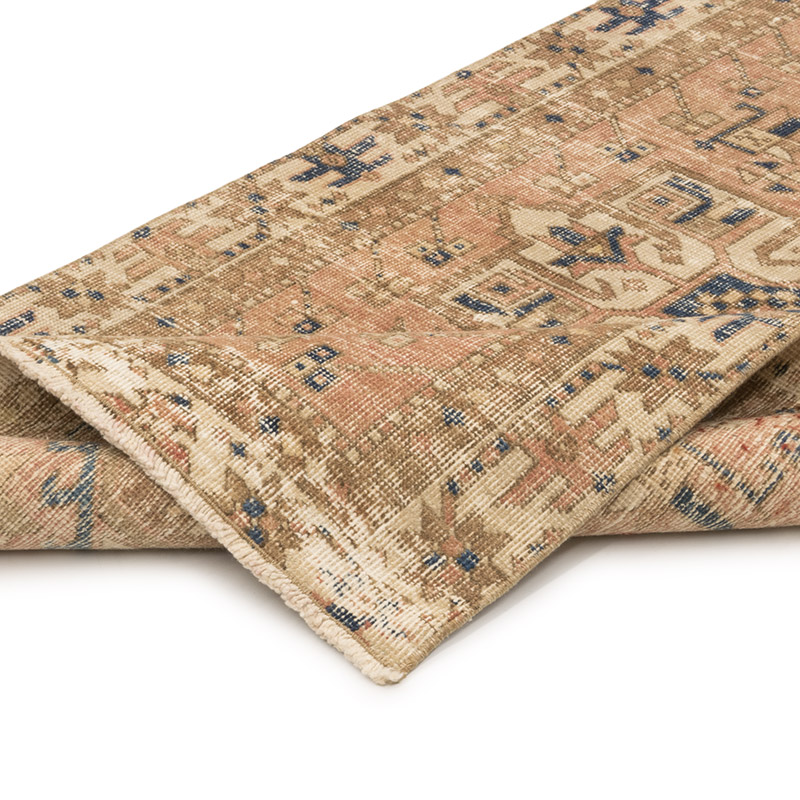 Corredora Anudada a Mano Oriental Vintage - 85 cm x 315 cm - K0084182