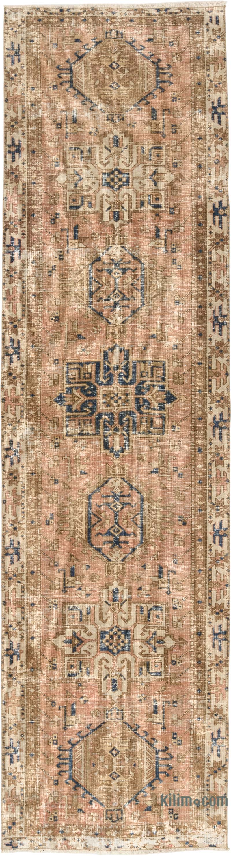 Corredora Anudada a Mano Oriental Vintage - 85 cm x 315 cm - K0084182