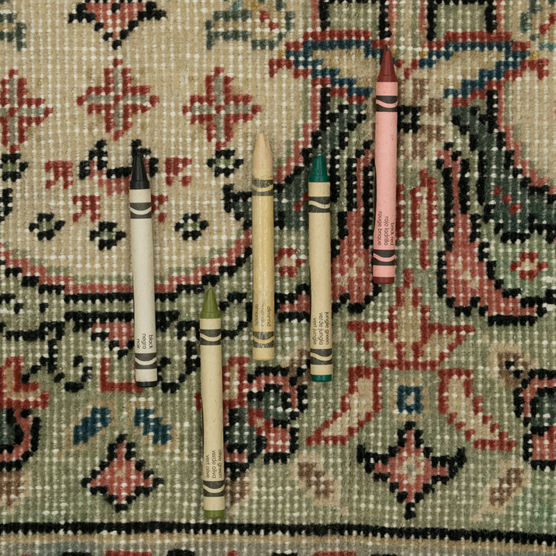 Vintage Turkish Hand-Knotted Rug - 5' 2" x 8' 4" (62" x 100") - K0084188