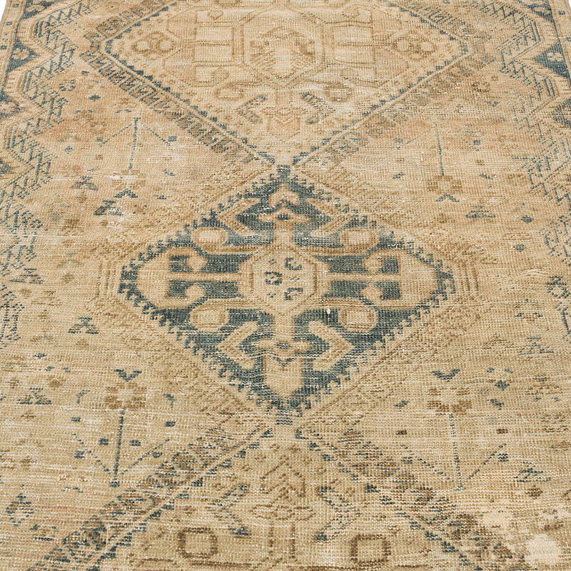 Alfombra Vintage Turca Anudada a Mano - 113 cm x 190 cm - K0084191