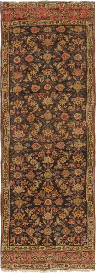 Corredora Anudada a Mano Oriental Vintage - 80 cm x 221 cm