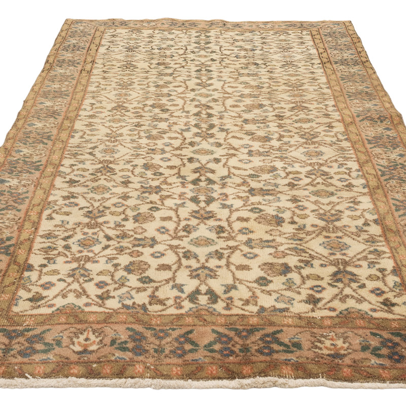 El Dokuma Vintage Hali - 141 cm x 238 cm - K0084193