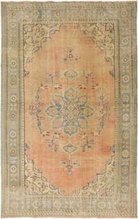 El Dokuma Vintage Hali - 203 cm x 324 cm