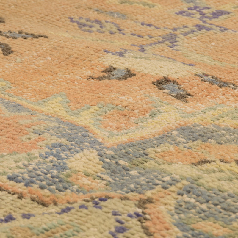 Alfombra Vintage Turca Anudada a Mano - 203 cm x 324 cm - K0084194