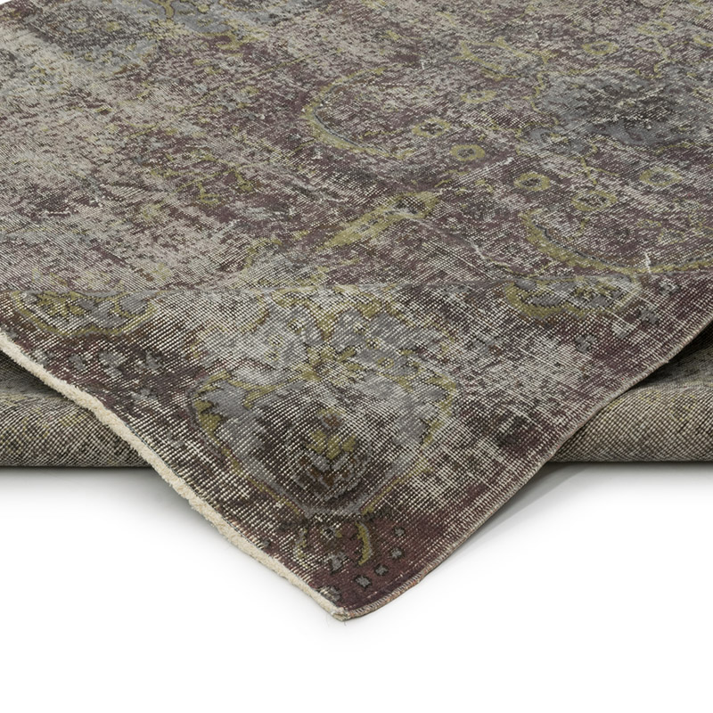 Over-dyed Turkish Vintage Rug - 6' 5" x 9' 8" (77" x 116") - K0084196