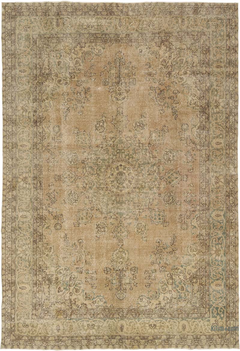 Alfombra Oriental Vintage Anudada a Mano - 264 cm x 360 cm - K0084200