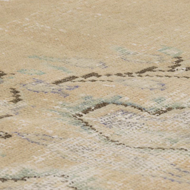 Vintage Turkish Hand-Knotted Rug - 6' 6" x 9' 5" (78" x 113") - K0084201