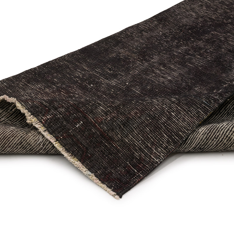 Boyalı El Dokuma Vintage Halı Yolluk - 94 cm x 353 cm - K0084203