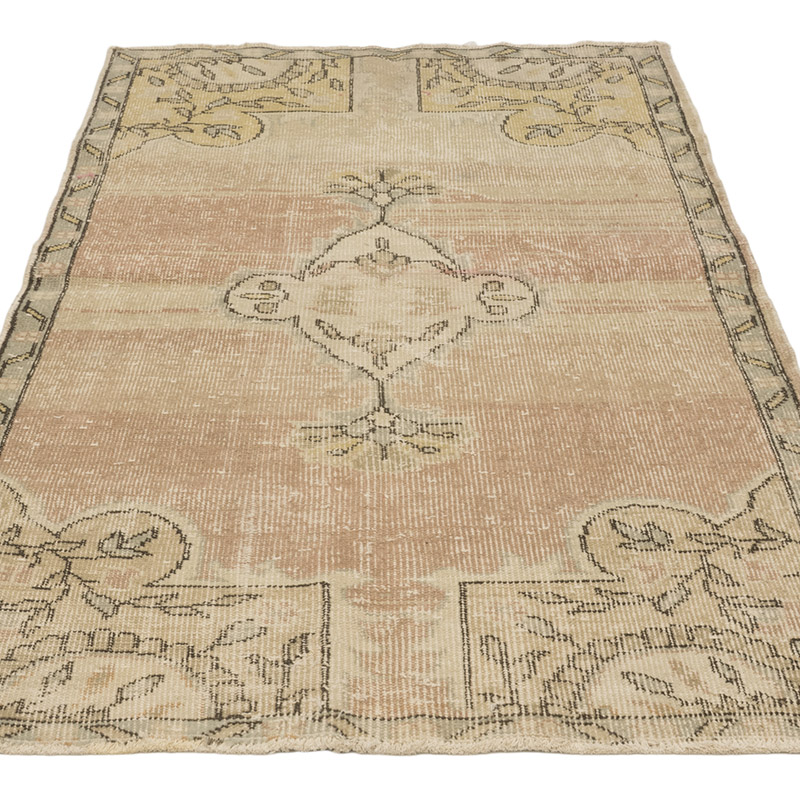 Alfombra Vintage Turca Anudada a Mano - 98 cm x 158 cm - K0084205