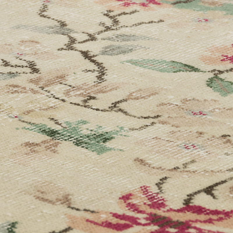 Alfombra Vintage Turca Anudada a Mano - 80 cm x 136 cm - K0084207