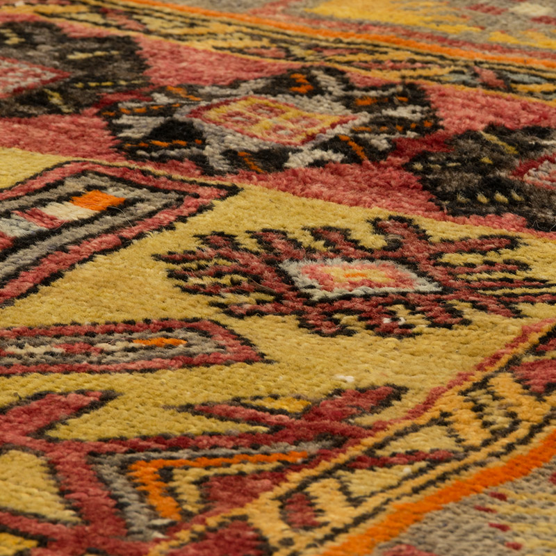 Vintage Turkish Hand-Knotted Rug - 2' 11" x 5' 3" (35" x 63") - K0084212