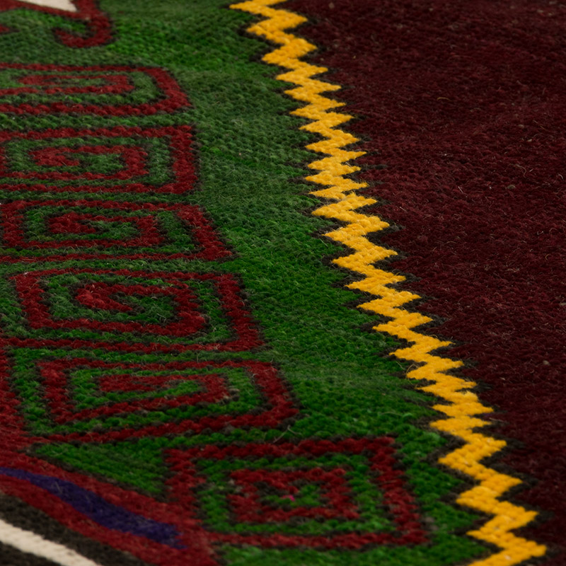 Alfombra Vintage Turca Anudada a Mano - 140 cm x 385 cm - K0084213