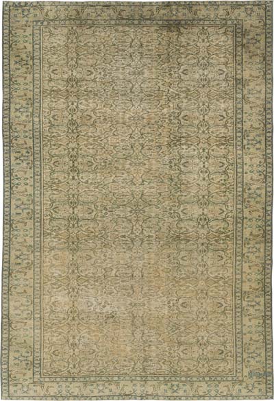 Alfombra Vintage Turca Anudada a Mano - 192 cm x 280 cm