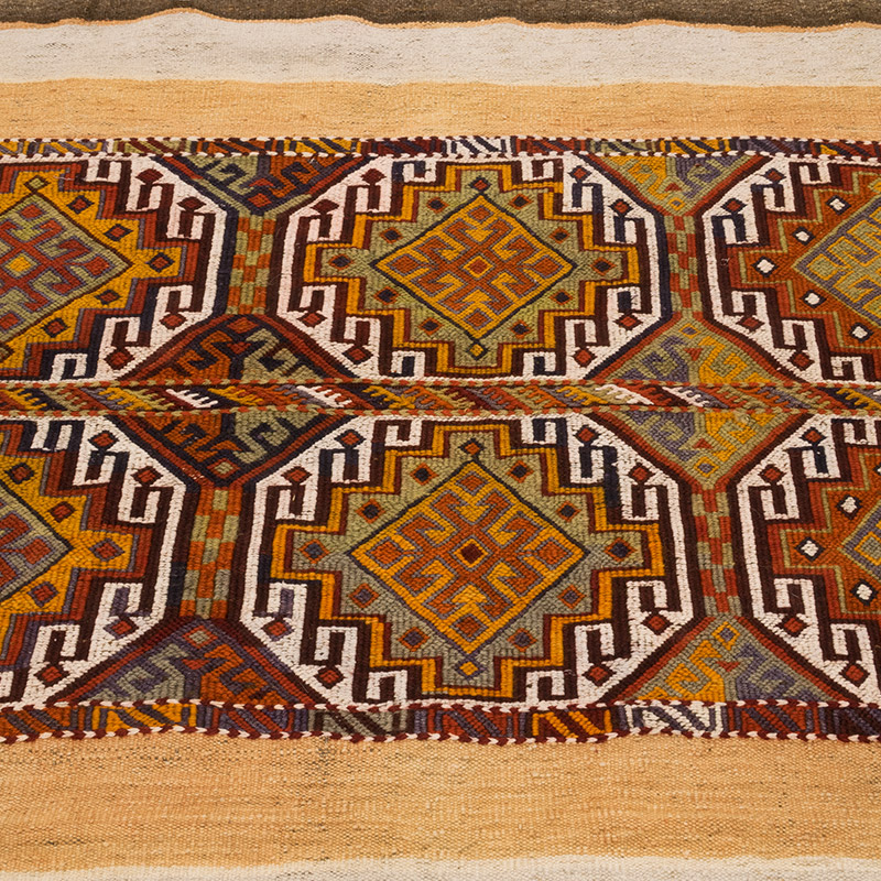 Vintage Malatya Kilimi - 141 cm x 181 cm - K0084226