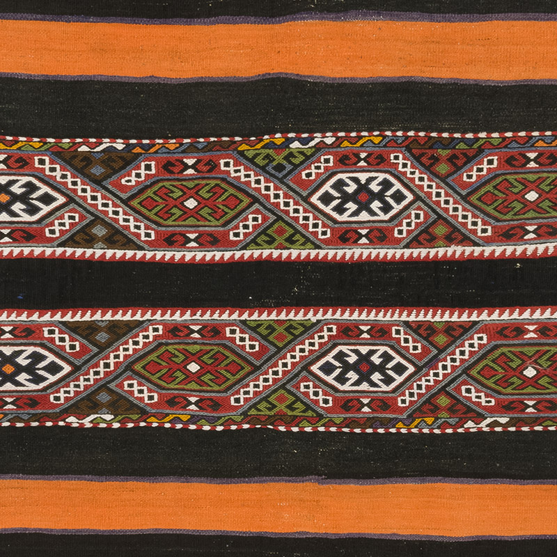 Vintage Malatya Kilimi - 124 cm x 144 cm - K0084228