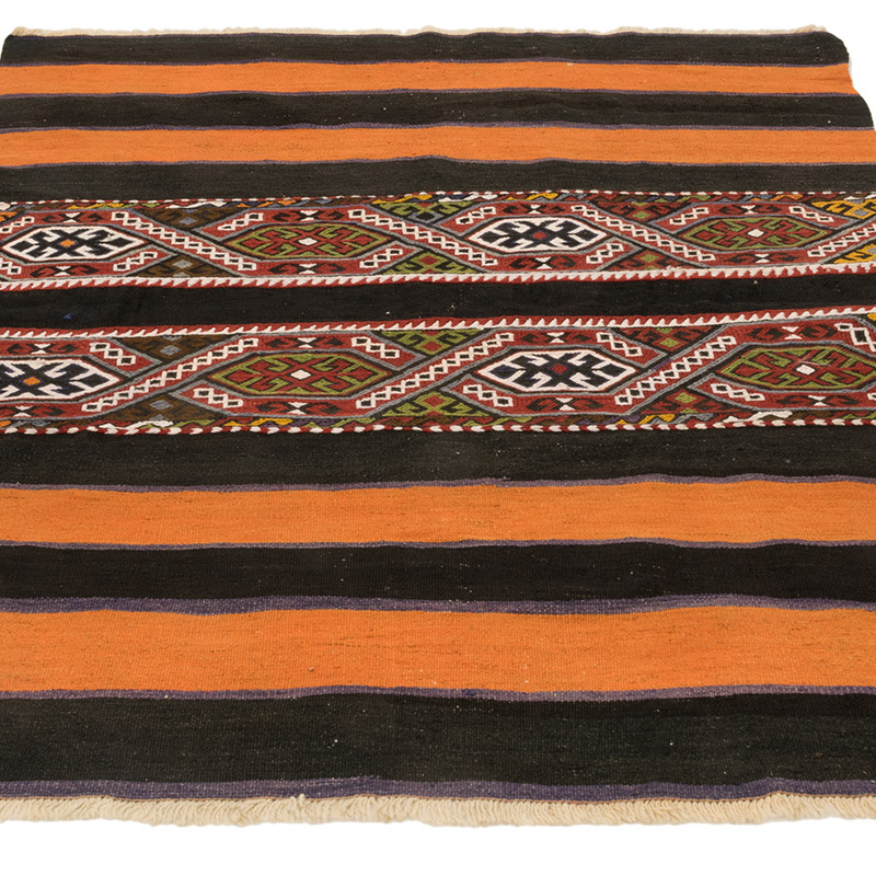 Vintage Malatya Kilimi - 124 cm x 144 cm - K0084228