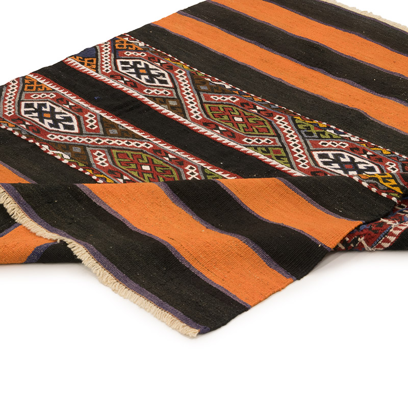 Vintage Malatya Kilimi - 124 cm x 144 cm - K0084228