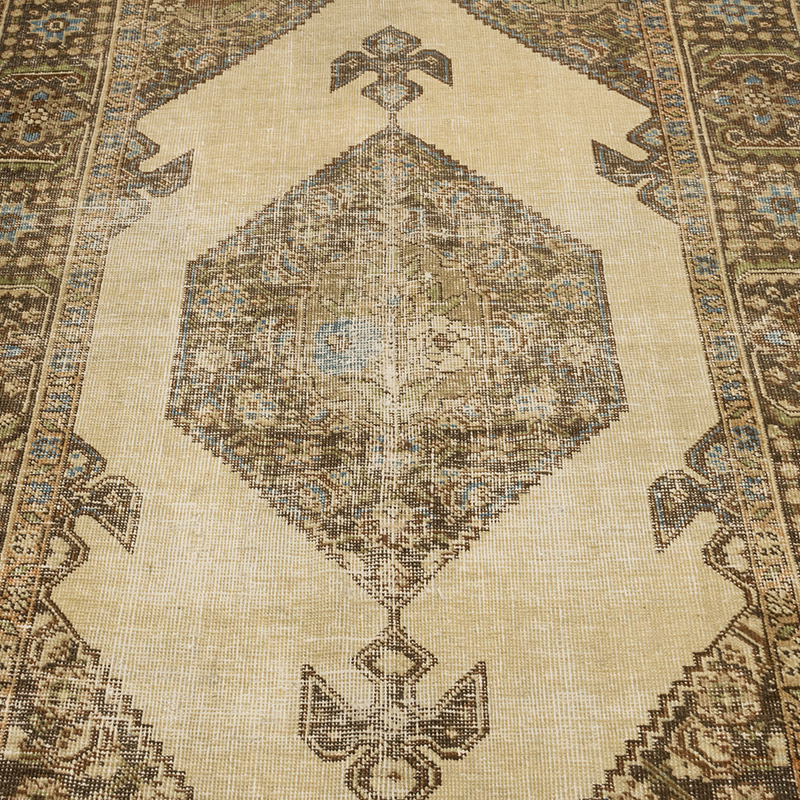 Alfombra Vintage Turca Anudada a Mano - 119 cm x 175 cm - K0084229