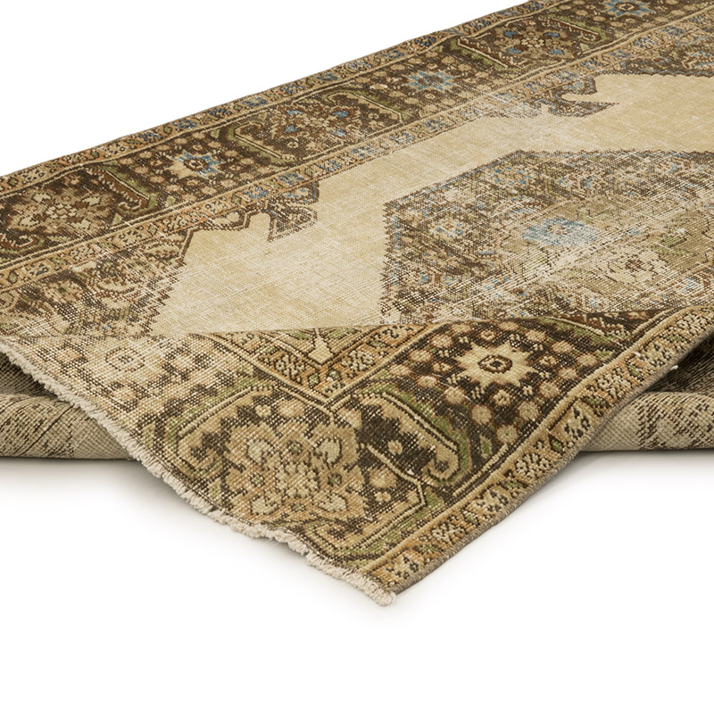 Alfombra Vintage Turca Anudada a Mano - 119 cm x 175 cm - K0084229