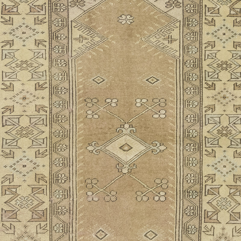 Vintage Turkish Hand-Knotted Rug - 4' 2" x 6' 6" (50" x 78") - K0084265