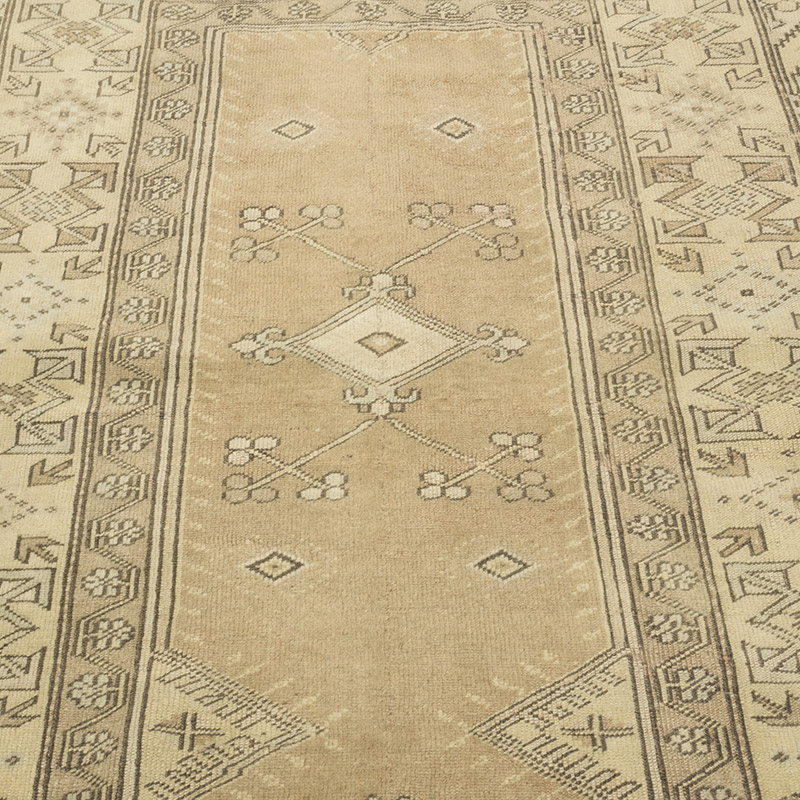 Vintage Turkish Hand-Knotted Rug - 4' 2" x 6' 6" (50" x 78") - K0084265