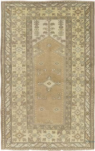 El Dokuma Vintage Hali - 126 cm x 199 cm