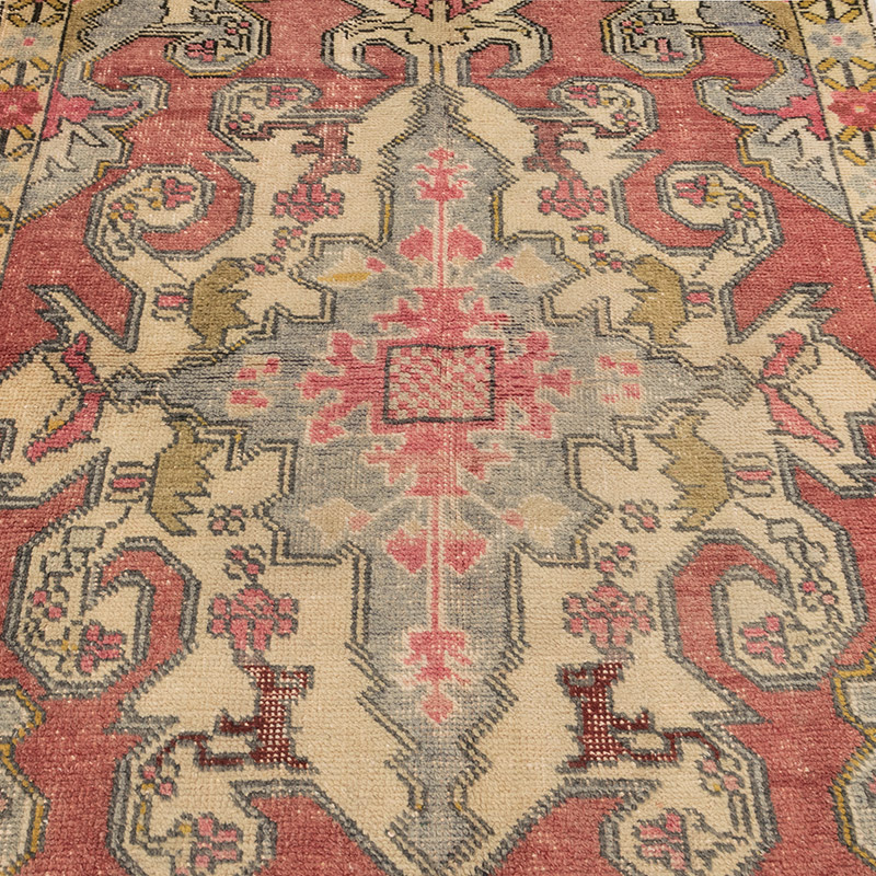 El Dokuma Vintage Hali - 130 cm x 218 cm - K0084266