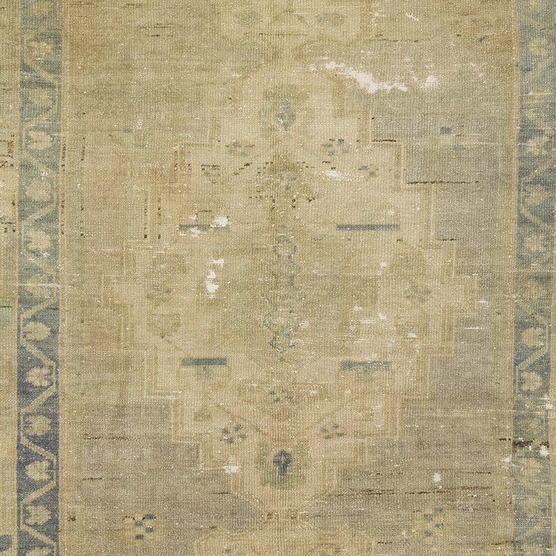 Alfombra Vintage Turca Anudada a Mano - 157 cm x 241 cm - K0084268