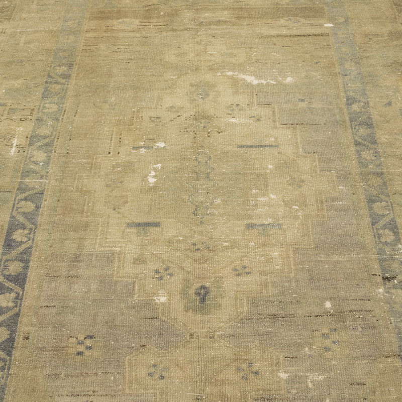 Alfombra Vintage Turca Anudada a Mano - 157 cm x 241 cm - K0084268