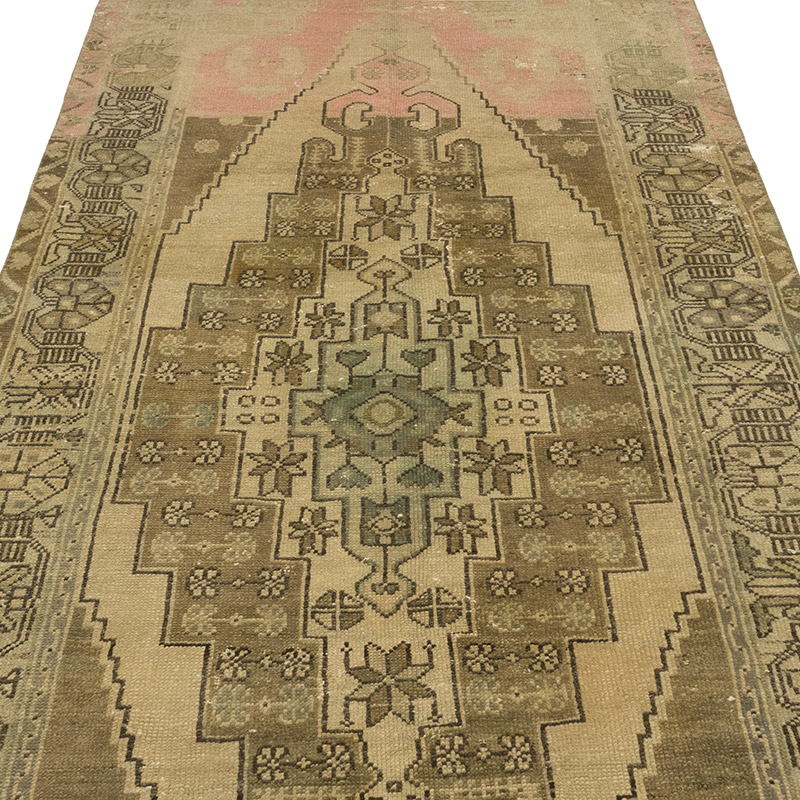 El Dokuma Vintage Hali - 127 cm x 297 cm - K0084269