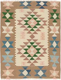 Alfombra Vintage Kilim Turca - 120 cm x 153 cm