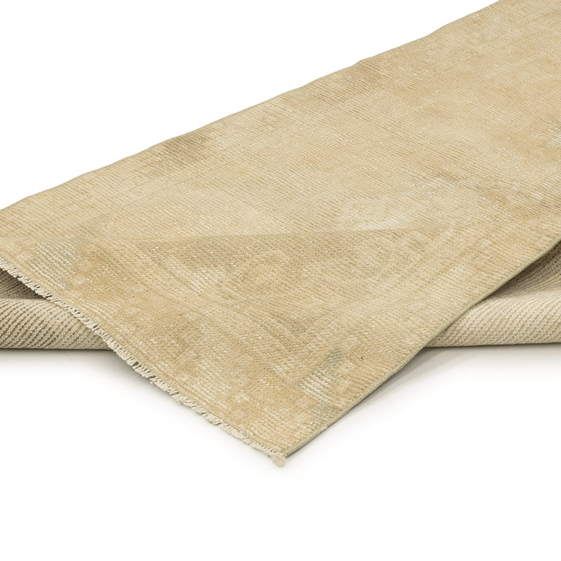 Pasillo Vintage Turco Anudado a Mano - 92 cm x 262 cm - K0084272